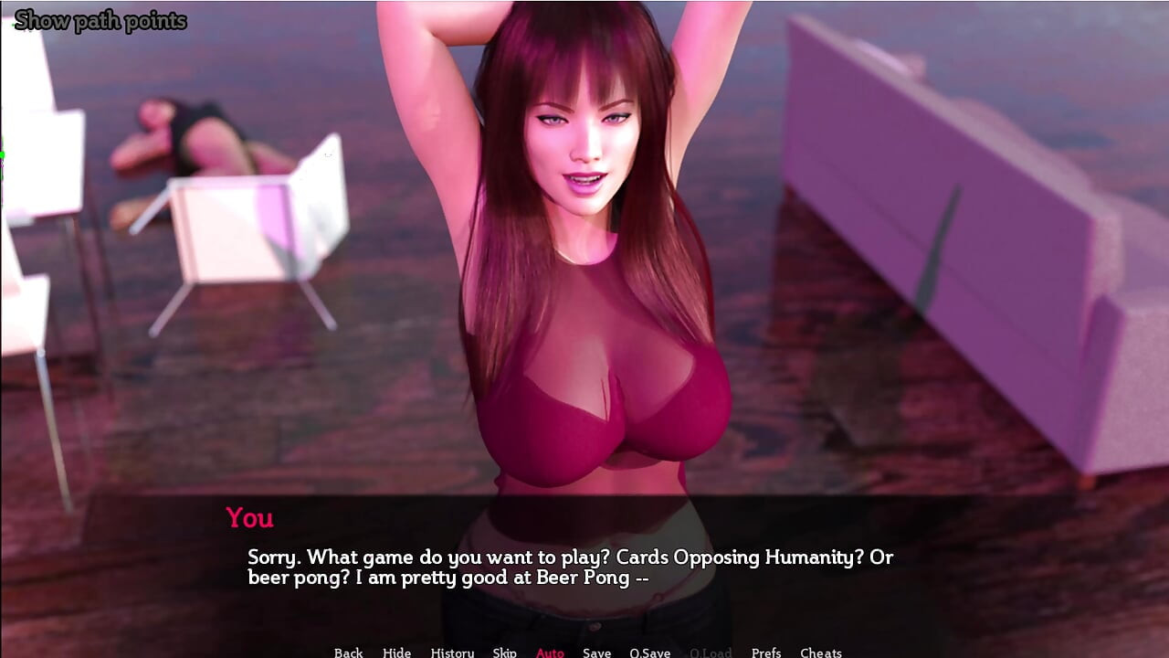 フリーローディング #4 アリシアは私をフラッシュし、リアは私をファックした