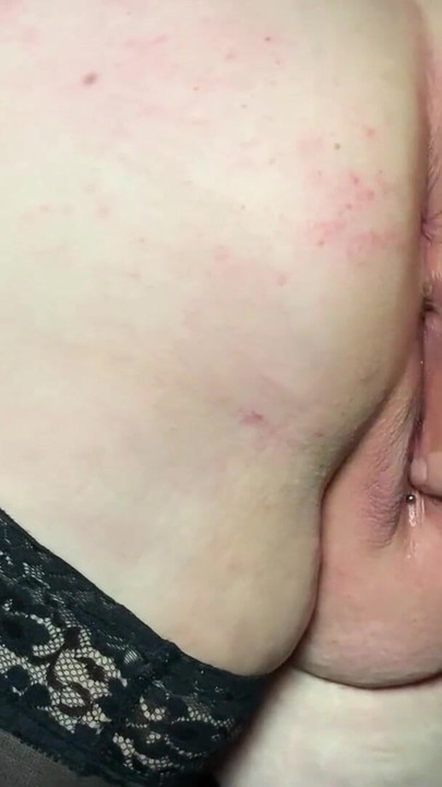 Epic moment from "German Gothic BBW Abby Strange Fucked By Multiple Guys On The Sex Swing"
