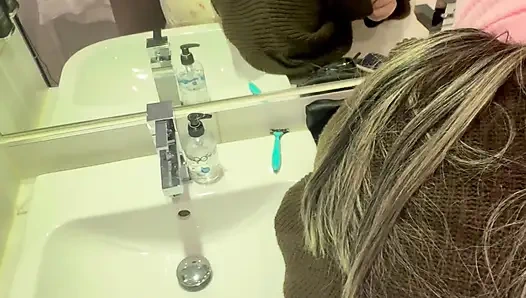 Stepbrother fucks me in the shower in a 5 star hotel