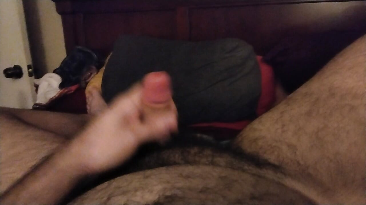 Rubbing one out after work