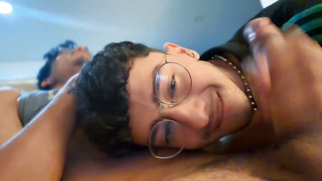 He Sucks My Balls and Takes My Milk After Running