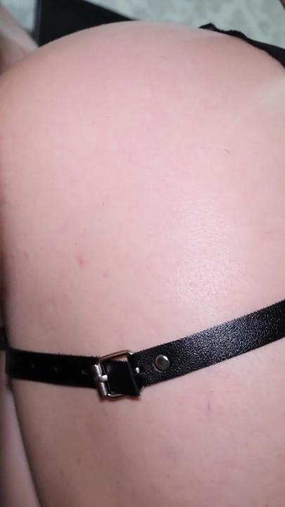Sexy Hot Girl.fucked Pussy and Anal. Cum on Big Ass
