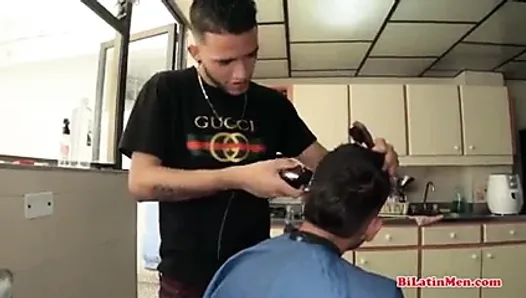 BLM Getting a haircut before fucking hard