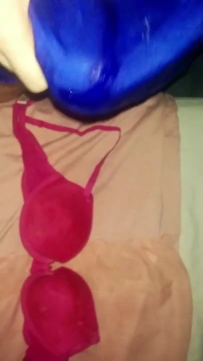 Cum again in pink bra cumrag (36 loads)