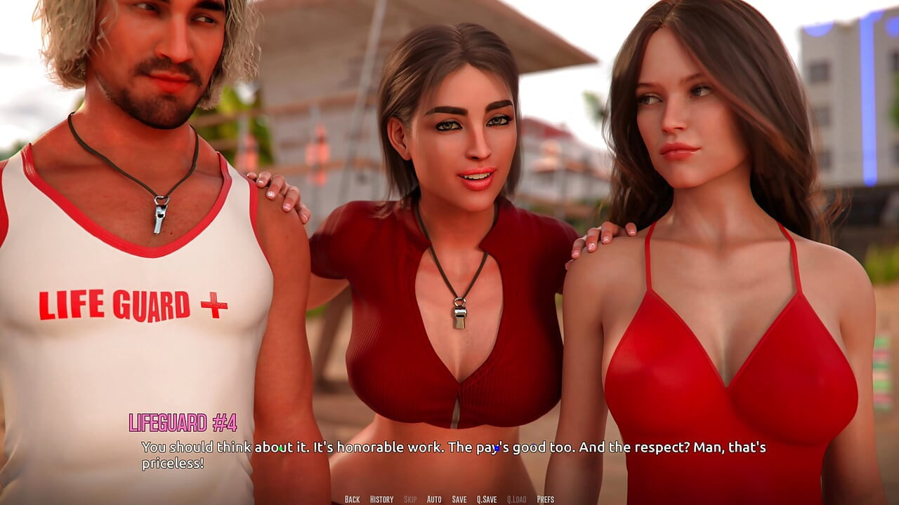 A Very Lucky Bay Lifeguard Part 1