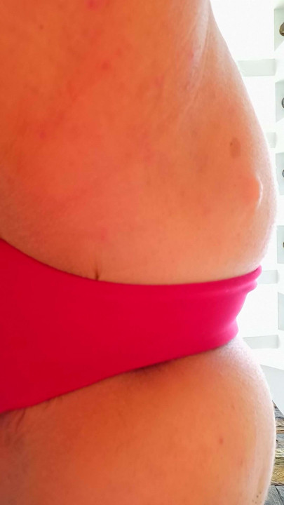 Bikini closeup outdoor