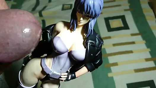 Motoko kusanagi şekil sıcak poz cumshot