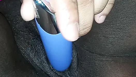 Vibrator Pussy Play