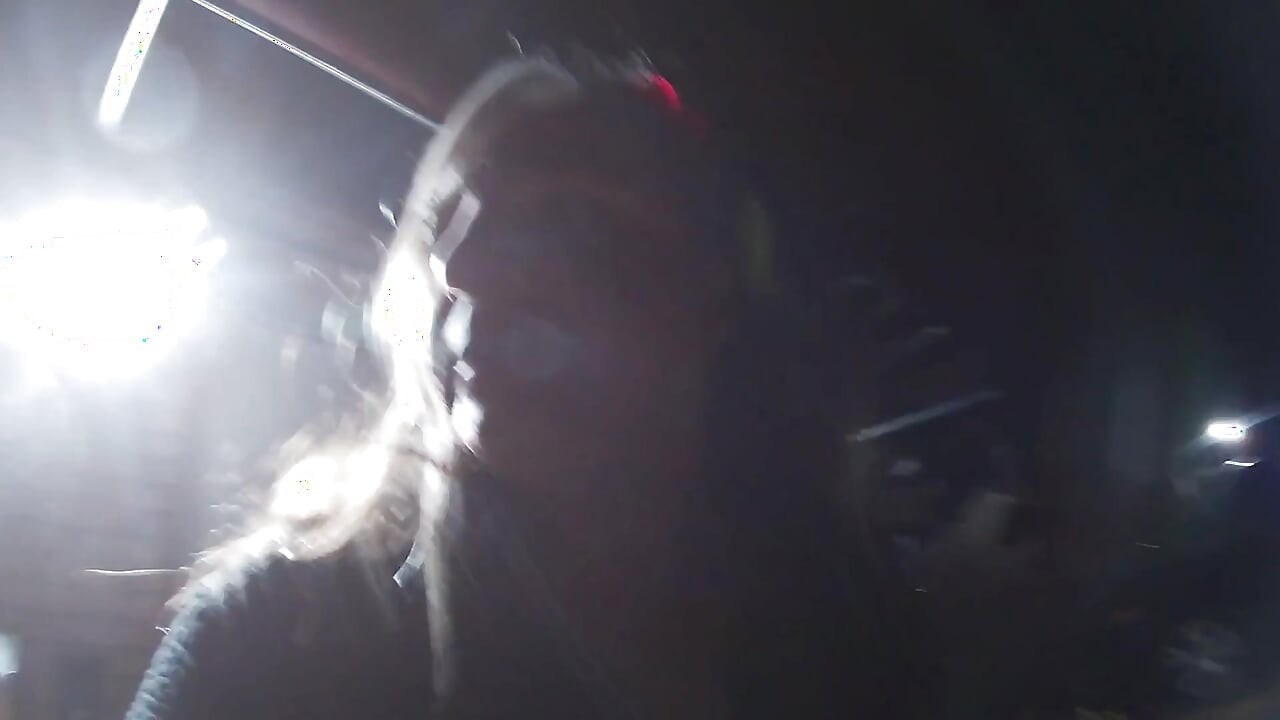 Naughty Mature CD Has a Night Outdor Public Masturbation