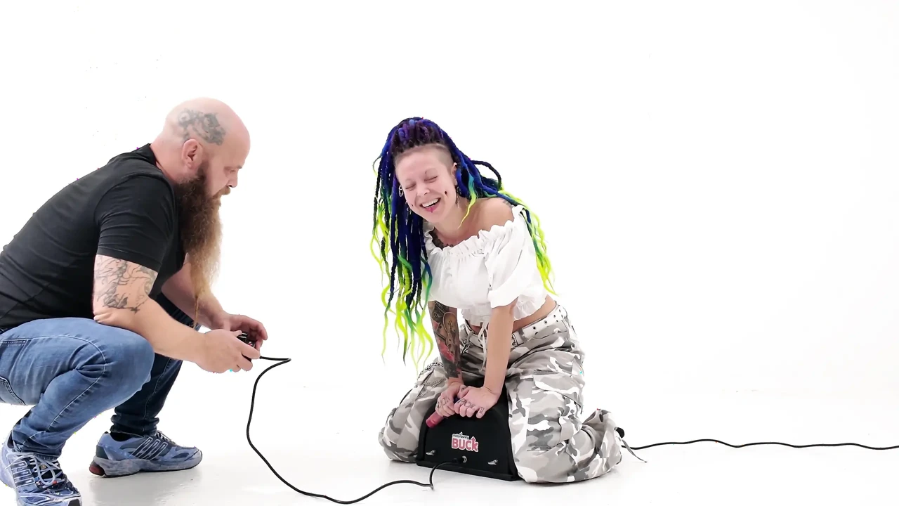 Sybian Test and Blowjob on Daddy