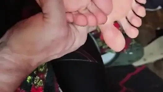 Melove Sexy Small Soles Massage from Daddy