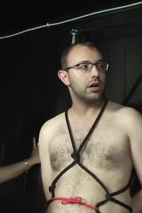2 dominas make perverse games with slave - part 1