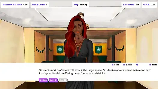 Увлечение студенткой: шаловливая индийская девушка дези Savita, эпизод 11