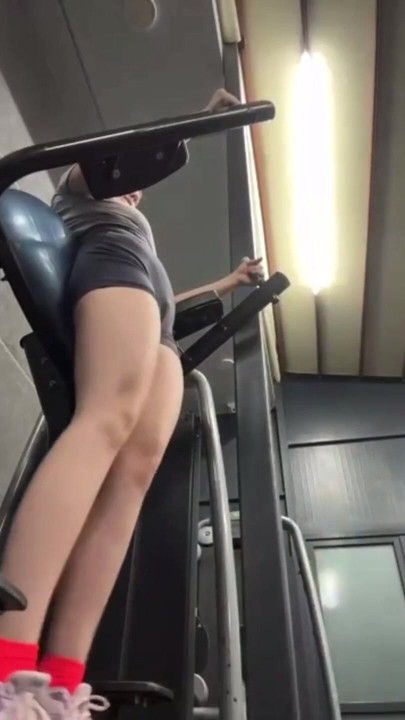 Emotionaler moment aus "Workout mit heißer bbw in leggins"
