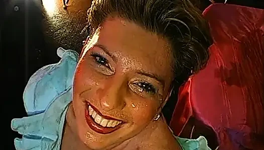 Ggg John Thompson- Curvy Babe Getting Wild on Multiple Cocks Bukkake Gan...