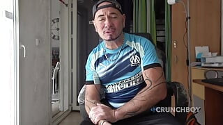 Gay fucked bareback by his strraight friend 22 YO and cum inside his ass