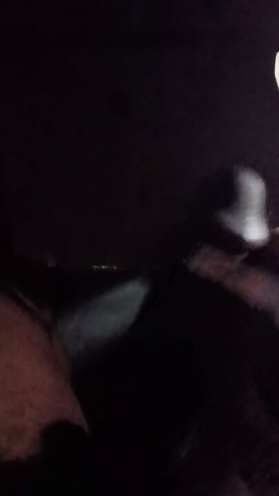 Masturbating in tent at night