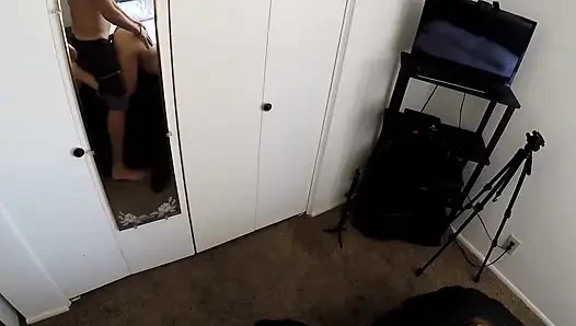 Осеменяющая фигуристая студентка на весенних каникулах