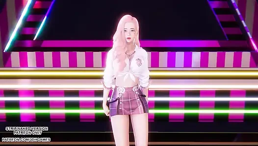 MMD NewJeans - как можно более - сексуальная Kpop, танец лиги легенд, хентай без цензуры 4K 60FPS
