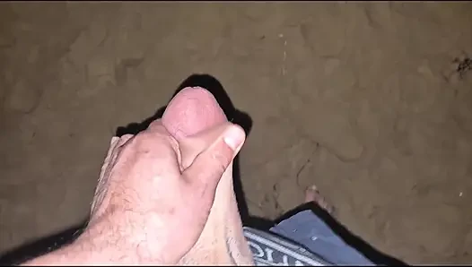 MMF bisexueller dreier am strand