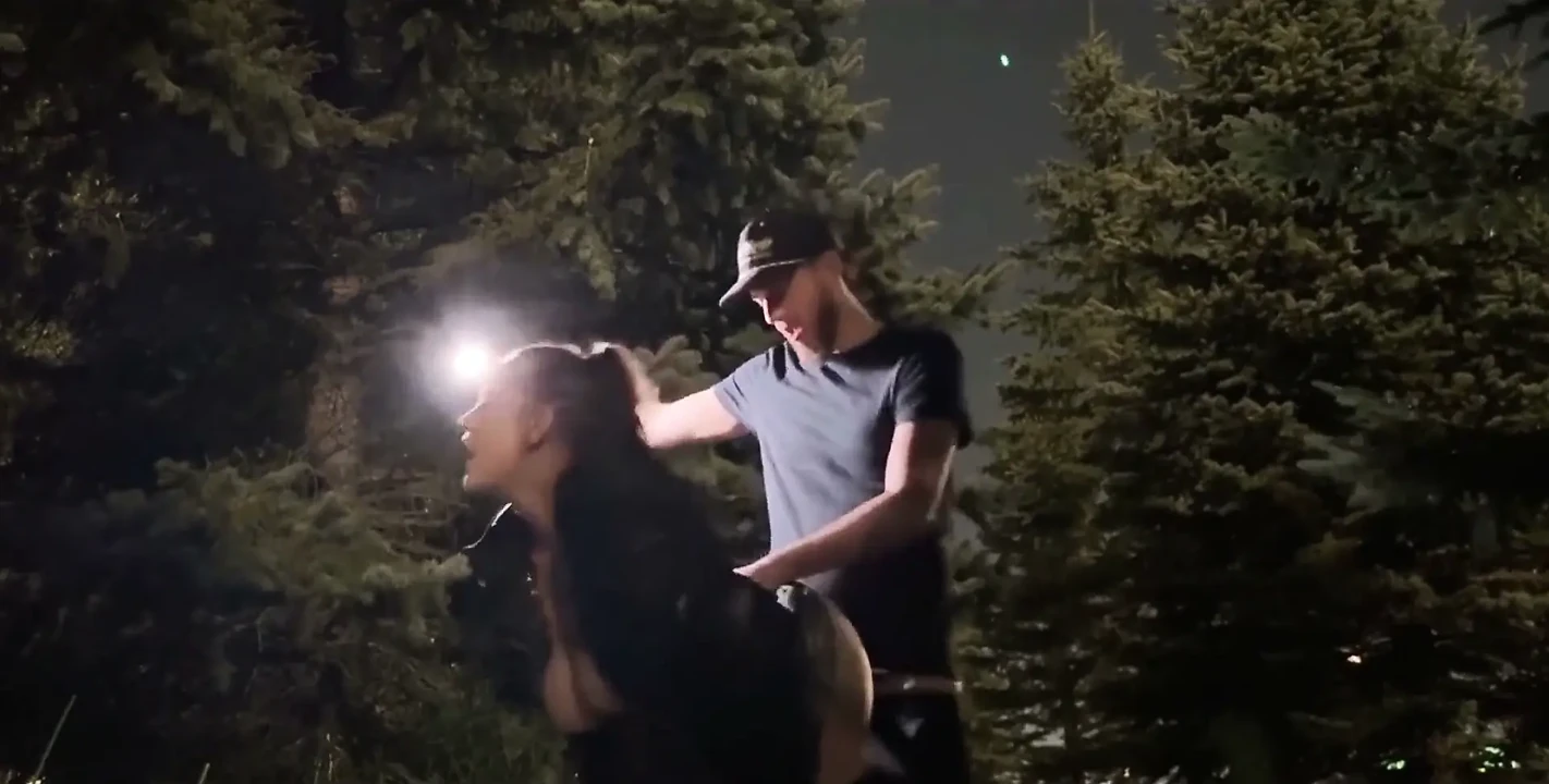 Peeing Cum and Sex in Public by Busy Road