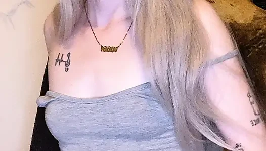 SPOOKYBARBIEGRL GOTH HOMEWRECK JOI - SMALL TITS ARE BETTER