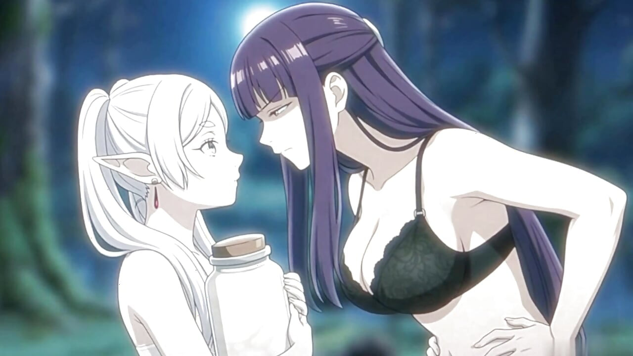 Aventură tentatime cu Frieren x Ferigă (Anime Hentai)