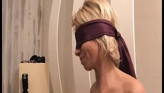 Dark haired German chick gets punished by her blonde partner