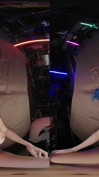 Thrilling moment from "BaDoinkVR Jewelz Blu Is One Of Those Girls Who Gets Extremly Turned On With New Technologies"