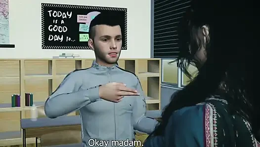 Hintli teyze öğretmen ev ödevi seksten sonra öğrenci tarafından sikiliyor