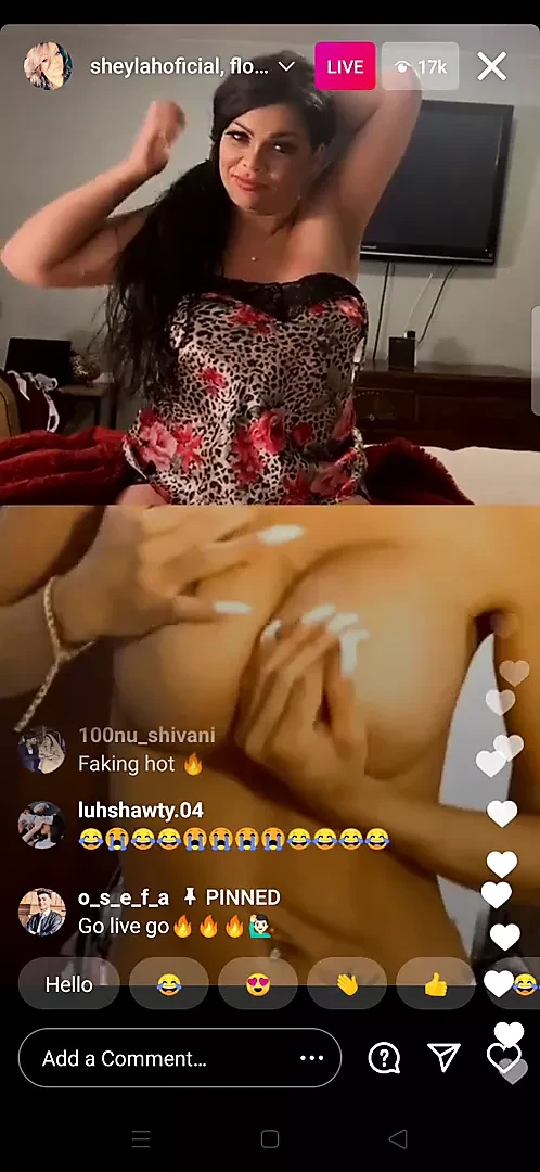 Instagram视频通话sheyla hershey elisa colman非常性感