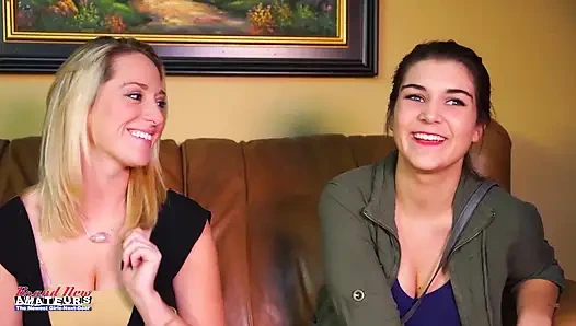 Jennifer Vicky Big Tits Blonde Curvy MILFs Eager Rimjob Deep Tongue!