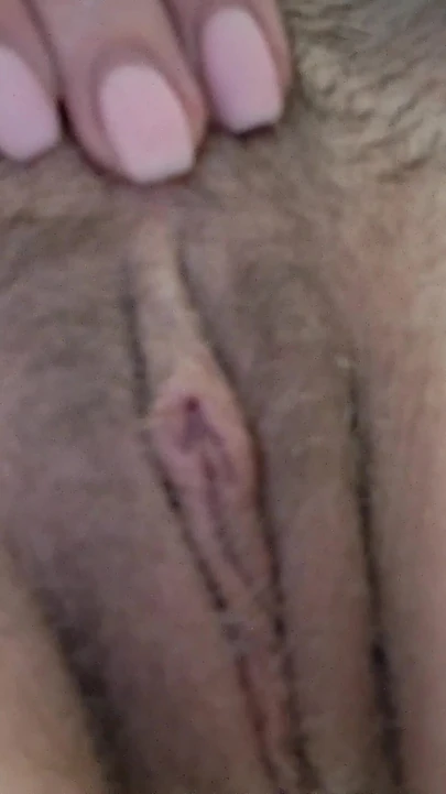 Emotional moment from "The teen couldn't hold back her urge to caress her unshaven tight wet for everyone to see"