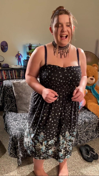 Stunning moment from "Marie's Edging Orgasm While Modeling and Dancing"