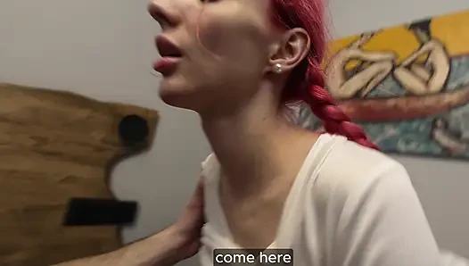 Giving Money to Redhead Nanny Let You Open Way to Her Pussy