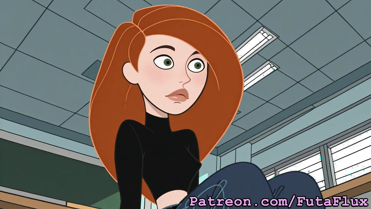 Futanari Kim possível se masturbando, gozadas, auto-chupando