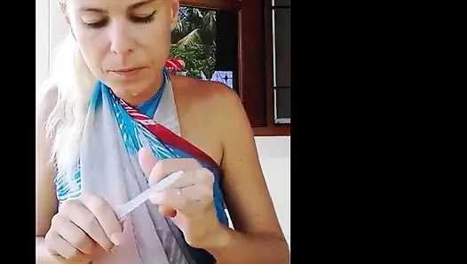 Abaikan kamu! Nail Cut, Polandia, Mewarnai