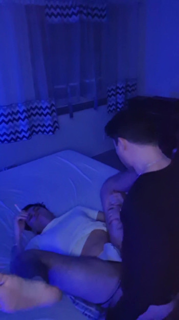 Epic moment from "Hot gay couple smoking and bareback breeding"