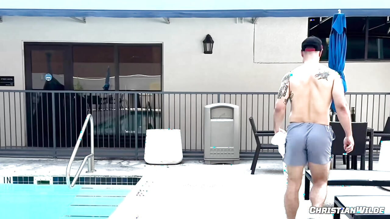 ChristianWilde Christian Wilde and Blain OConnor Pool Fun Hookup