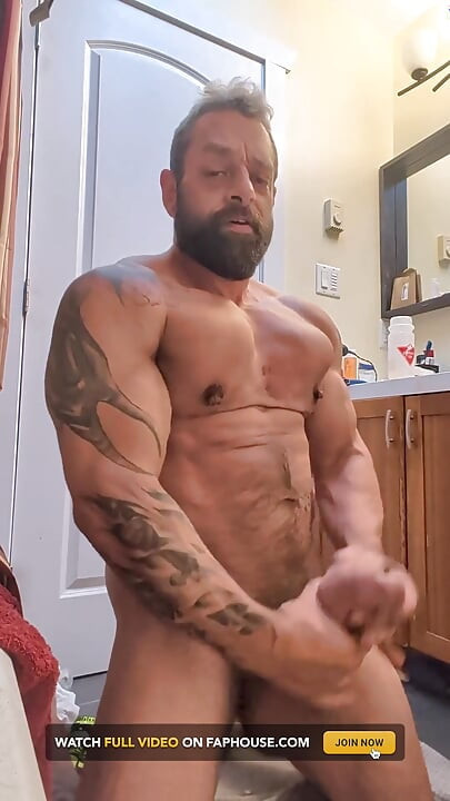 Siliconed Cock Masturbation