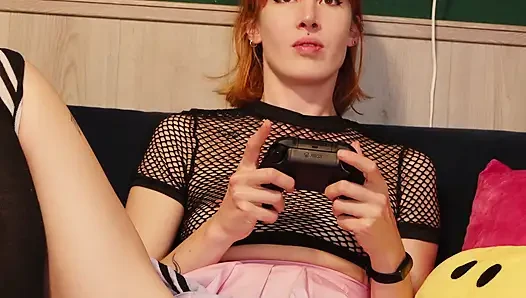 Intense Orgasm and Hard Fucked While Playing Palworld