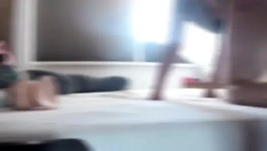 UDA MILF gets fucked by stranger with gray t-shirt still to cum in and around her tight pussy