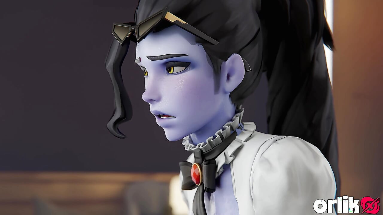 Overwatch - puta Widowmaker elige una gran polla sobre rose (animado en 3d)