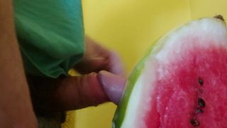 Sexe avec un melon