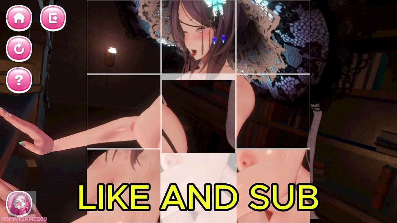 Milf Witch riding me while puzzle