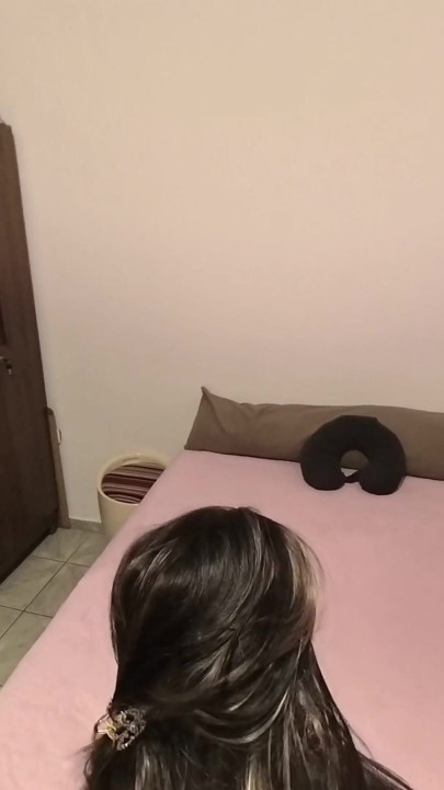 Fucking my stepmom doggy-style in her bedroom.POV | Clip 1