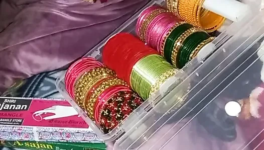 Panjabi Bhabhi Having Change Her Dress.