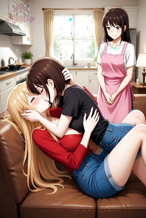 No Nudity, Just Filthy Kissing - Blonde Grinds on Her Lap