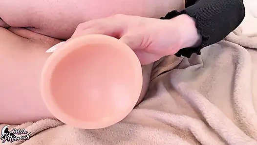 Noughty pussy and ass pounding - double penetration with Mila