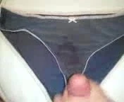 Grey Panty Cum